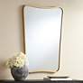 6_Uttermost Segundo Metal Brass 22" x 34" Wall Mirrors Set of 2 more views