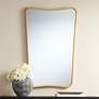 7_Uttermost Segundo Metal Brass 22" x 34" Wall Mirrors Set of 2 more views