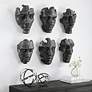 3_Uttermost Self-Portrait Steel Gray 6-Piece Wall Decor Set more views
