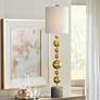 Uttermost Selim 39 1/2" High Metallic Gold Stacked Spheres Buffet Lamp
