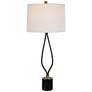 Uttermost Separate Paths 36" Black Table Lamp
