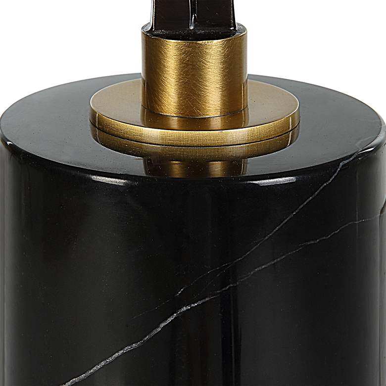 Image 5 Uttermost Separate Paths 36" High Modern Black Table Lamp more views