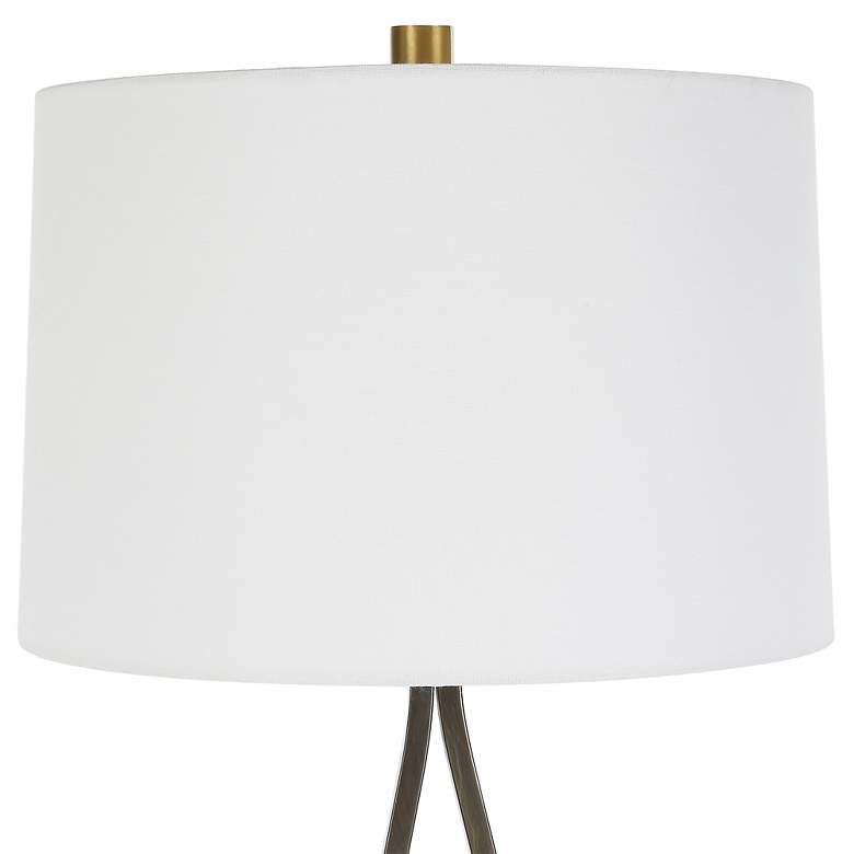 Image 6 Uttermost Separate Paths 36" High Modern Black Table Lamp more views