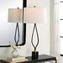1_Uttermost Separate Paths Rustic Black Table Lamp