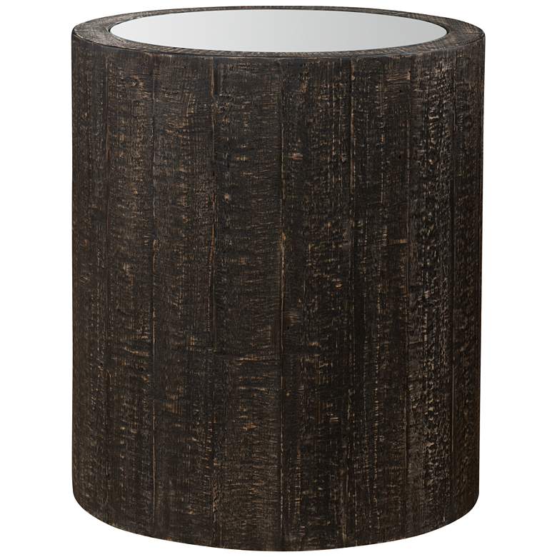 Image 1 Uttermost Sequoia 22 inch W x 25 inch H Dark Walnut Accent Table