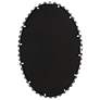 7_Uttermost Serna Matte 20" x 30" White Beaded Oval Wall Mirror more views