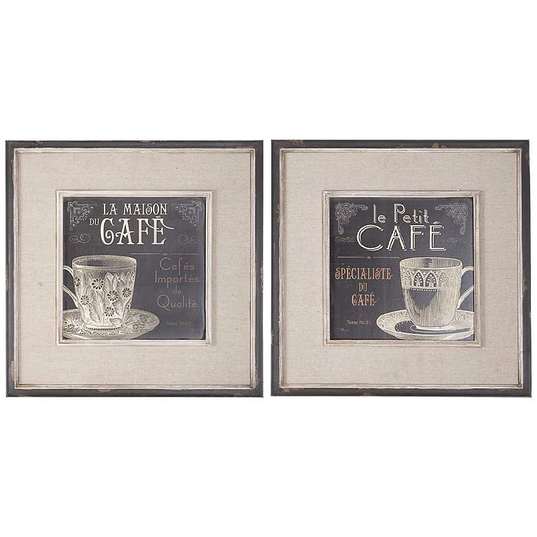Image 1 Uttermost Set of 2 Flavors of France 21 inchW Wall Art Prints