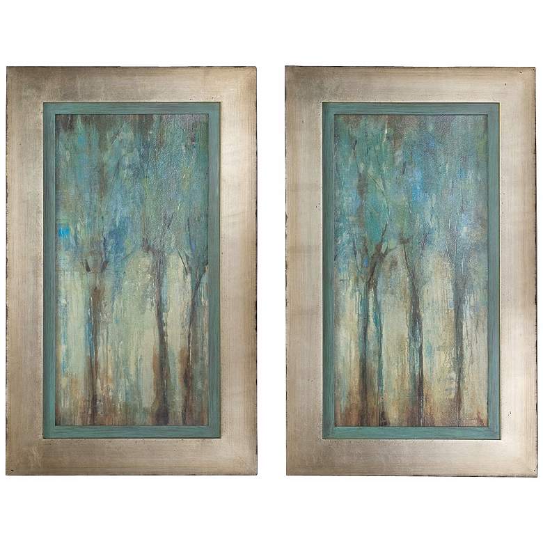 Image 2 Uttermost Set of 2 Whispering Wind 35 inch Wall Art Prints