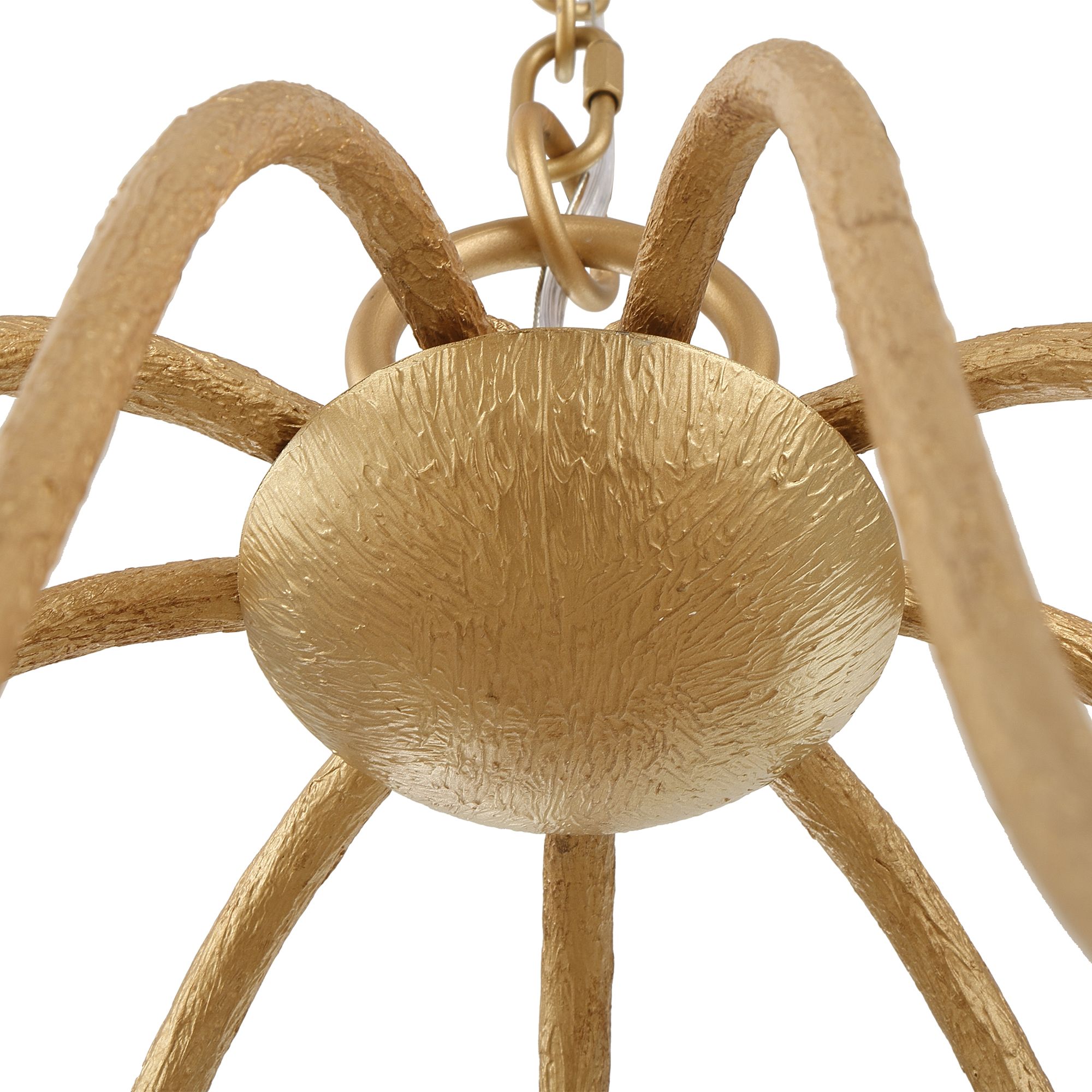 Image 7 Uttermost Seville 42" Wide Gold 9-Light Chandelier more views