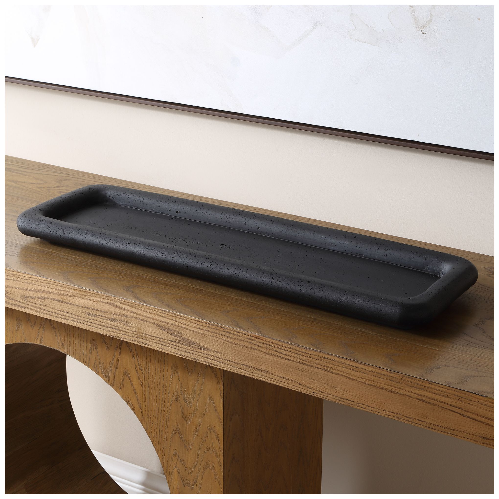 Image 3 Uttermost Shadowline 33" x 10 1/2" Indoor-Outdoor Tray more views
