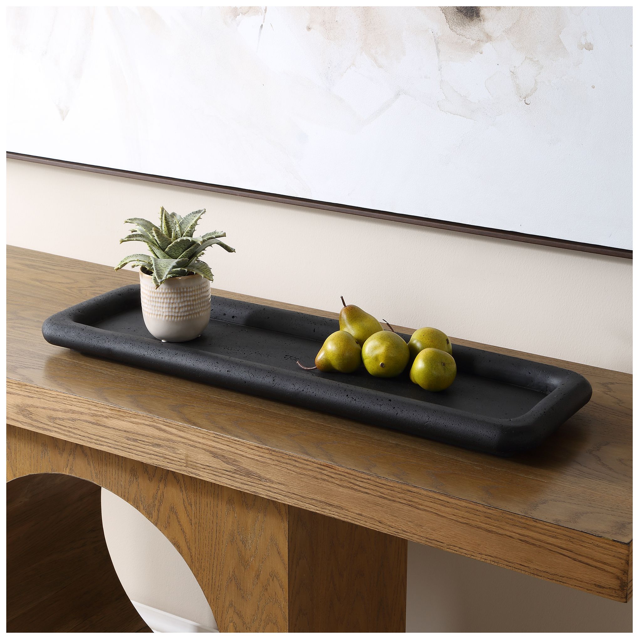 Image 4 Uttermost Shadowline 33" x 10 1/2" Indoor-Outdoor Tray more views