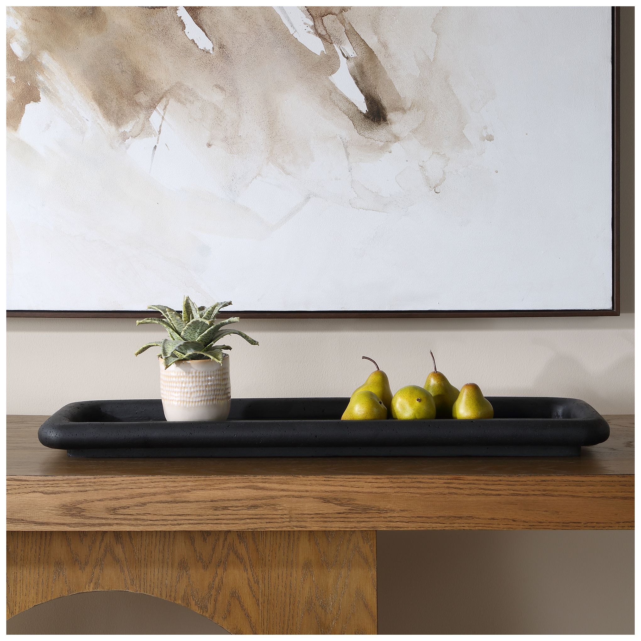 Image 5 Uttermost Shadowline 33" x 10 1/2" Indoor-Outdoor Tray more views