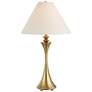 2_Uttermost Shaefer 30 1/4" Brass Metal Table Lamp