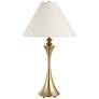 3_Uttermost Shaefer 30 1/4" Brass Metal Table Lamp more views