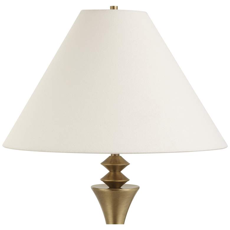 Image 4 Uttermost Shaefer 30 1/4" Brass Metal Table Lamp more views