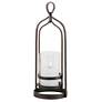 5_Uttermost Shepherd Dark Bronze Pillar Candle Holder more views