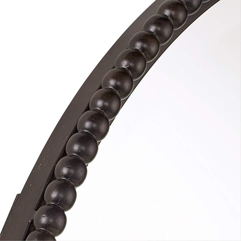 Image 3 Uttermost Sherise Bronze 22" x 32" Oval Wall Mirror more views