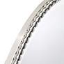 Thumbnail3 of Uttermost Sherise Brushed Nickel 22" x 32" Oval Wall Mirror more views