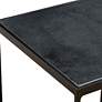 Thumbnail3 of Uttermost Sherwood 13" Wide Black Double-Shelf Accent Table more views