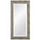 Uttermost Sheyenne Rustic Wood 24" x 48" Wall Mirror