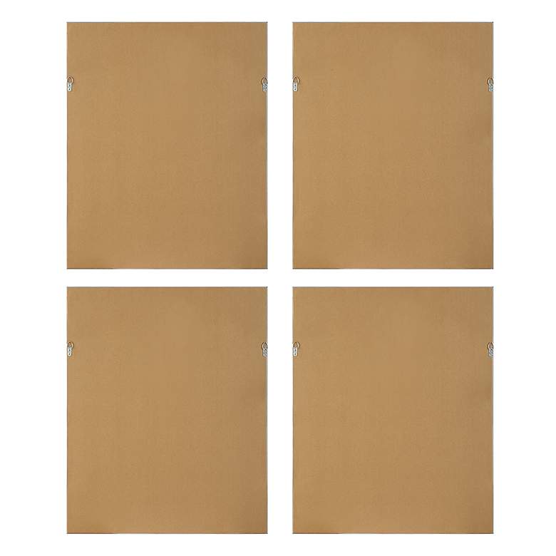Image 6 Uttermost Shibori Coral 4-Piece Framed Prints more views