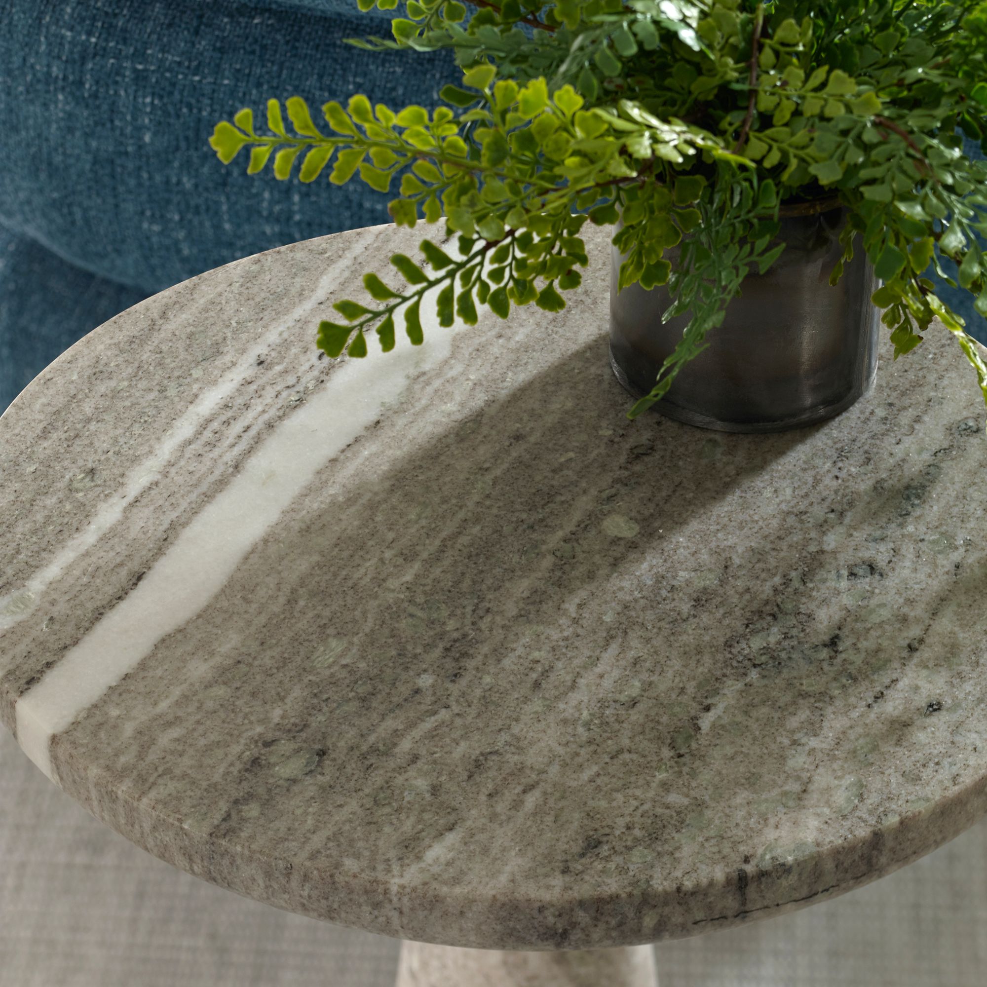 Image 6 Uttermost Shura 16" Wide Outdoor Accent Table more views