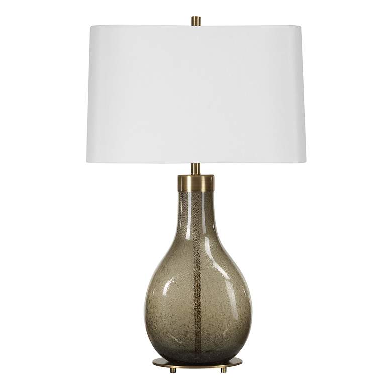 Image 4 Uttermost Shyla 29 1/4" Seeded Glass Table Lamp more views