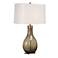 Uttermost Shyla Dark Moss Glass Table Lamp