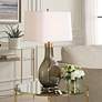 1_Uttermost Shyla Dark Moss Glass Table Lamp