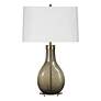 4_Uttermost Shyla Dark Moss Glass Table Lamp more views