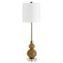 2_Uttermost Sienna 36" High Caramel Brown Gourd Buffet Table Lamp