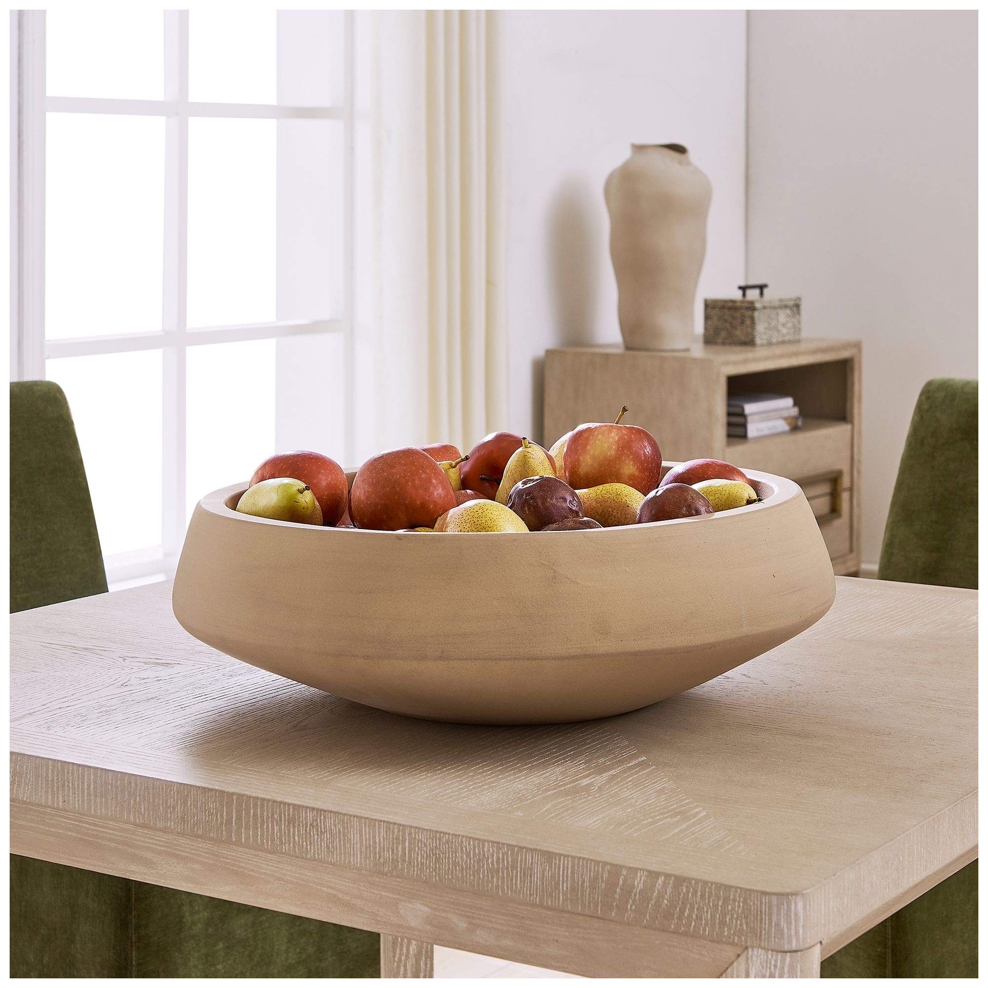 Image 3 Uttermost Sienna Scape 20" W x 6 3/4" H Outdoor Bowl more views