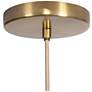 6_Uttermost Sigh 20" Wide 1 Lt Antique Brass Metal Pendant more views