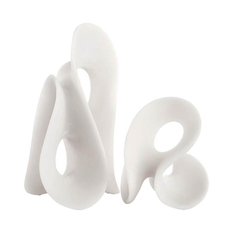Image 2 Uttermost Silent Wave 2-Piece Sculptures