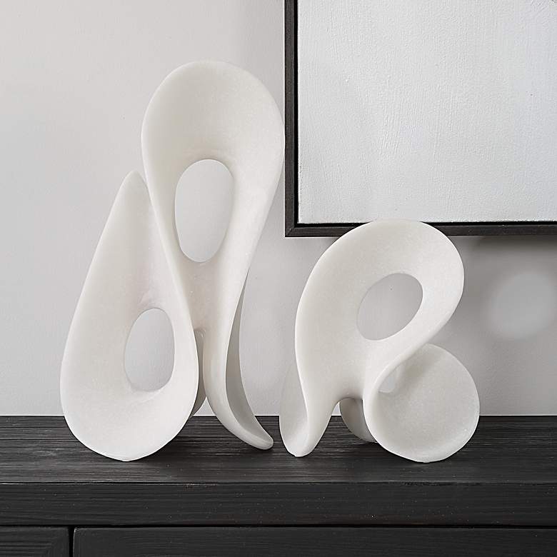 Image 1 Uttermost Silent Wave 2-Piece Sculptures