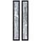 Uttermost Silver Lining 46" High 2-Piece Canvas Wall Art Set