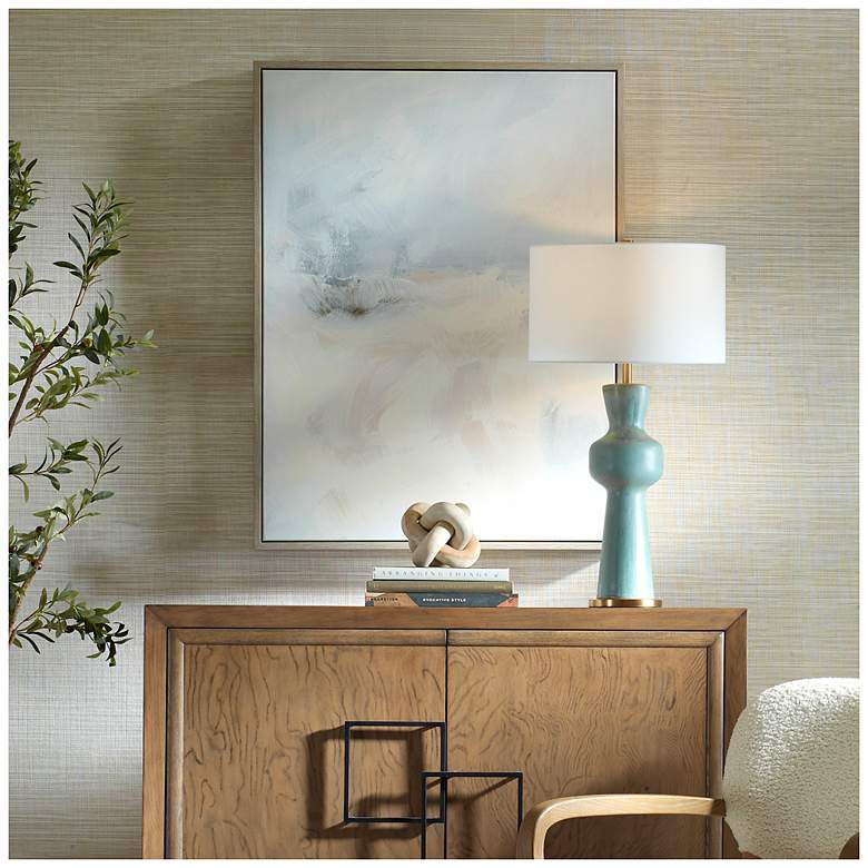 Image 1 Uttermost Simple Serenity 41 1/2" High Framed Canvas