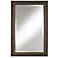 Uttermost Sinatra Florentine Bronze 32" x 49" Wall Mirror