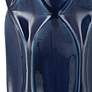 Uttermost Sinclair 26 1/2" Navy Blue Glaze Ceramic Table Lamp