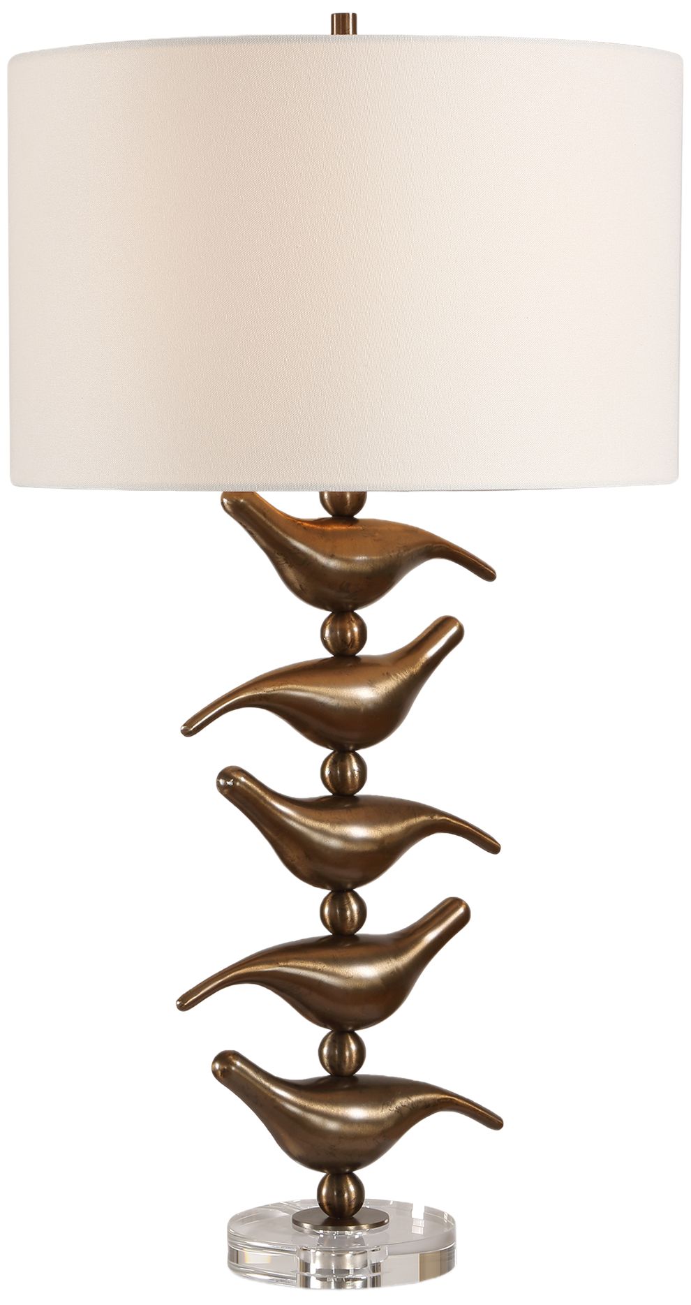 Image 2 Uttermost Sing Song 29 3/4" Golden Bronze Table Lamp