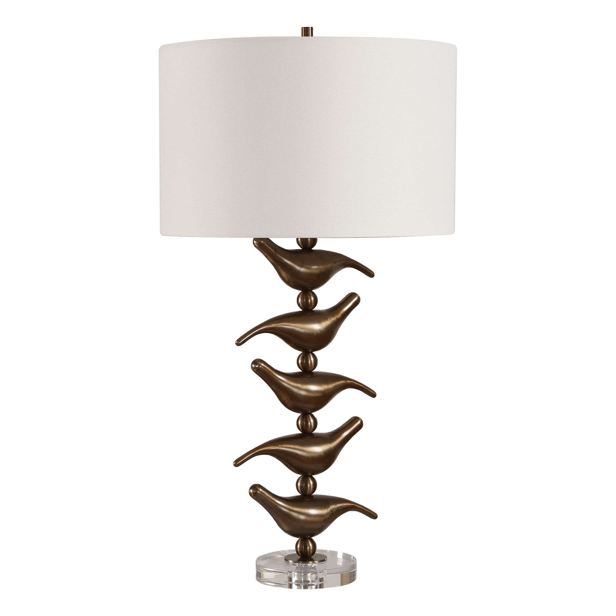 Image 6 Uttermost Sing Song 29 3/4" Golden Bronze Table Lamp more views