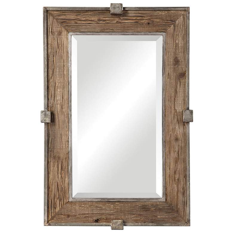Image 2 Uttermost Siringo Natural 25 1/4" x 37 1/4" Wall Mirror