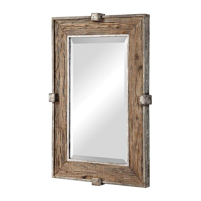 Uttermost Siringo Natural 25 1/4&quot; x 37 1/4&quot; Wall Mirror more views