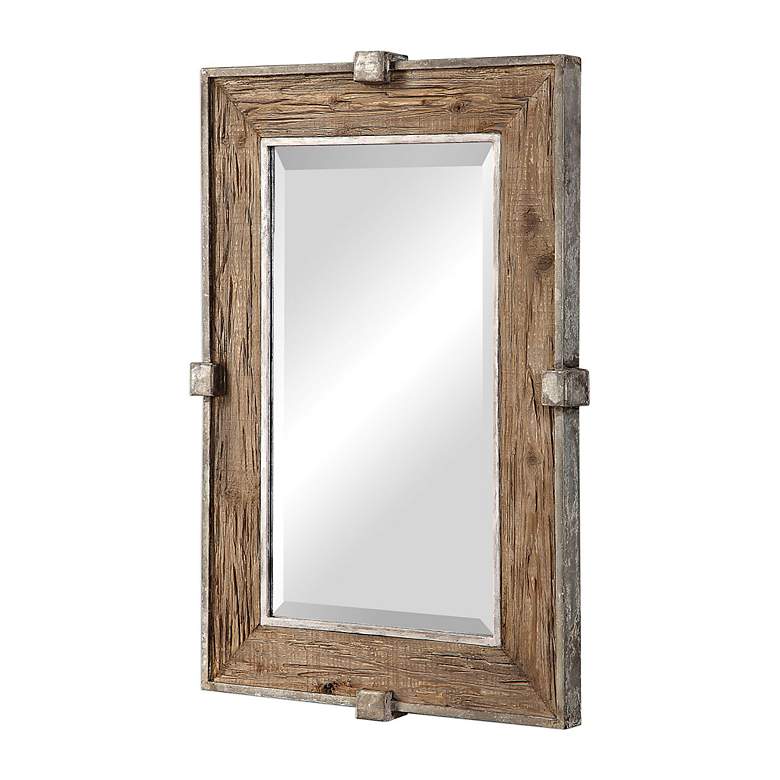 Image 4 Uttermost Siringo Natural 25 1/4" x 37 1/4" Wall Mirror more views