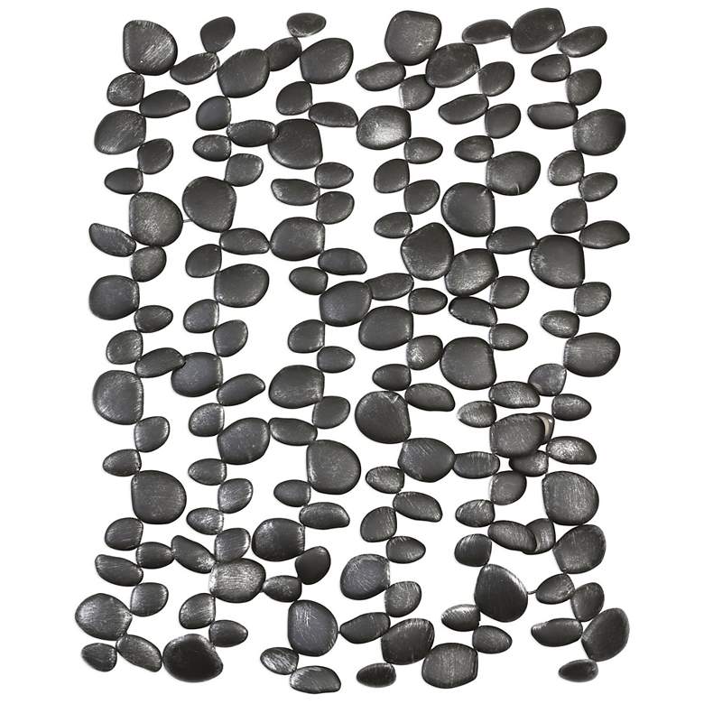 Image 2 Uttermost Skipping Stones 40" High Hand-Forged Iron Wall Art