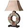 Uttermost Slate Circle Indoor - Outdoor Table Lamp