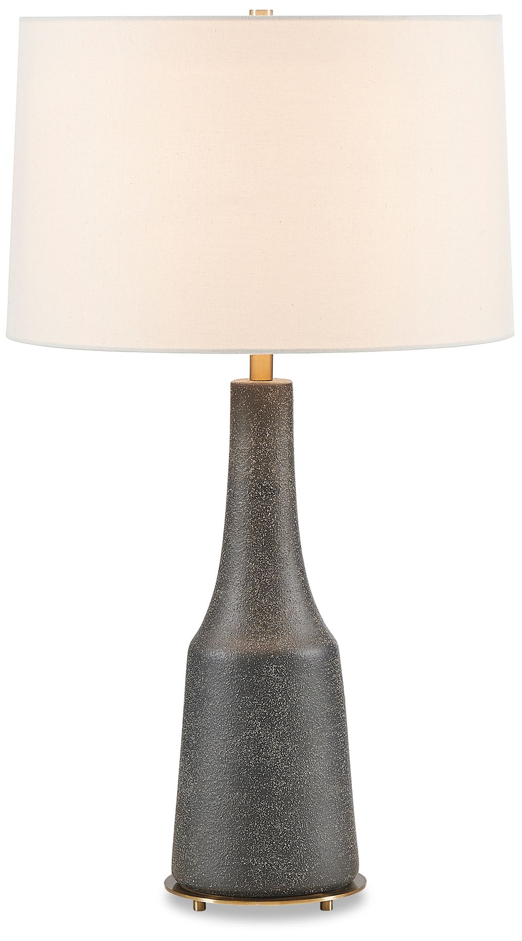 Uttermost Slovis 28 1/4" Charcoal Gray Ceramic Table Lamp