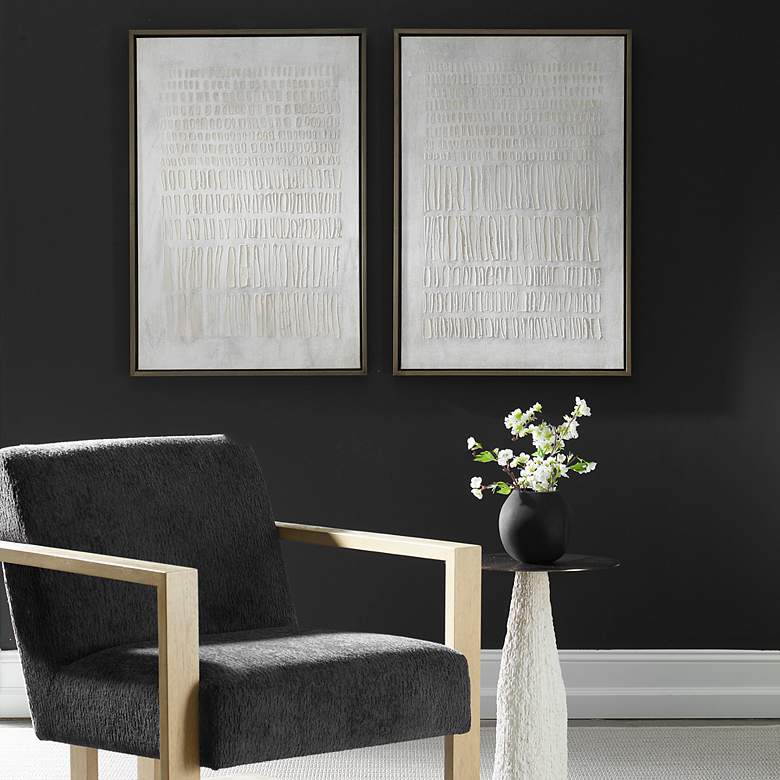 Image 1 Uttermost Social Theory 2-Piece Framed Canvases