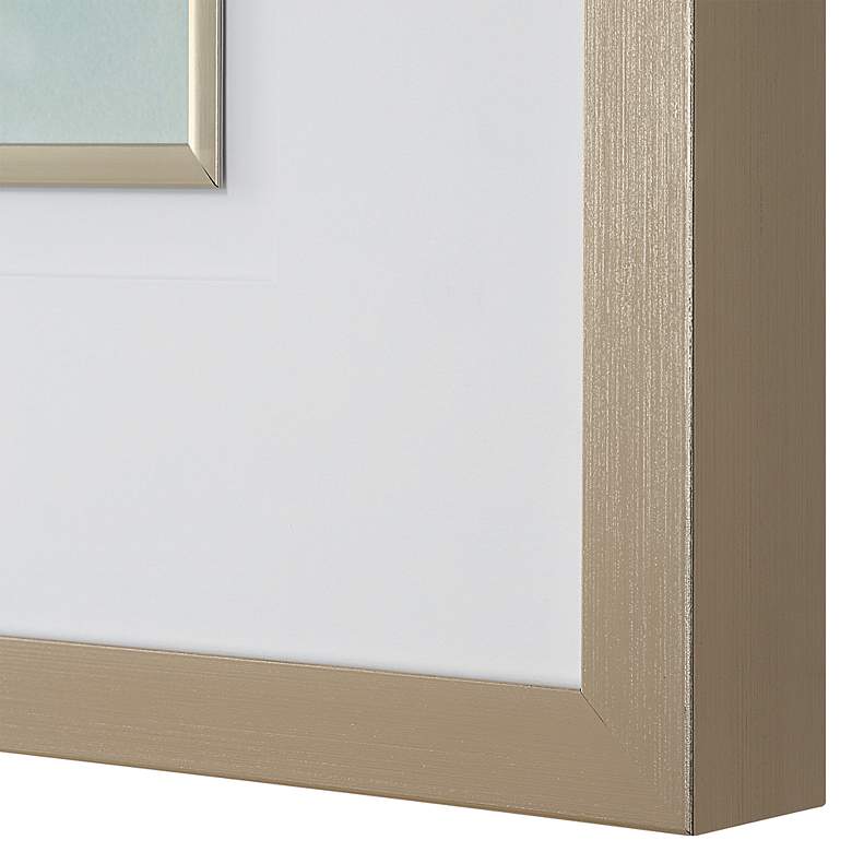 Image 6 Uttermost Soft Sage 28" Square 2-Piece Framed Wall Art Set more views