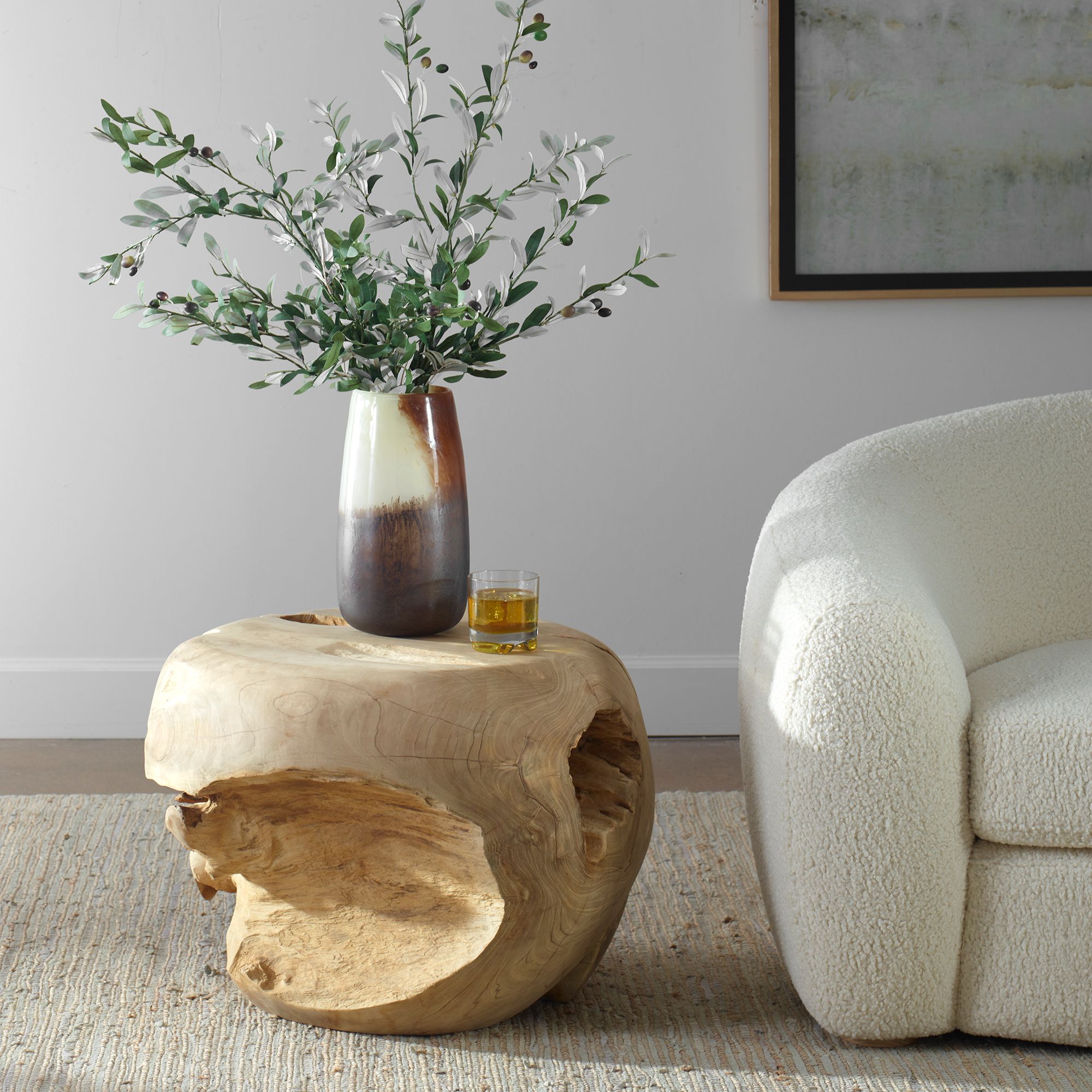 Image 7 Uttermost Sola 24 1/2" W x 17 1/2" H Side Table more views